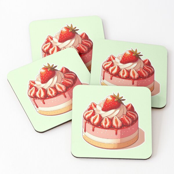Item preview, Anime Cake – Colorful Kawaii Dessert | Cute Manga Style Food designed and sold by Sugar Wisdom .