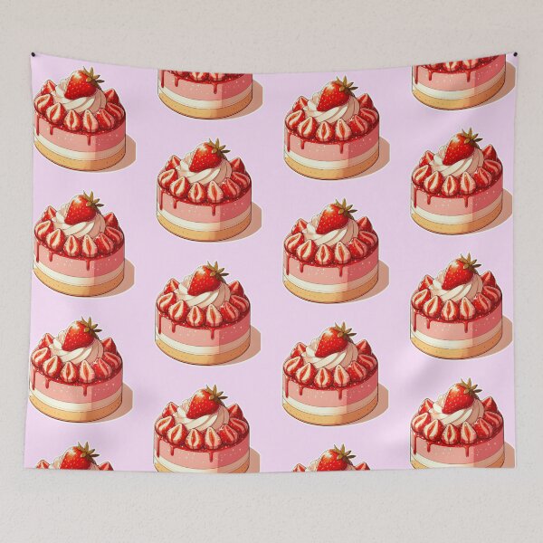 Item preview, Anime Cake – Colorful Kawaii Dessert | Cute Manga Style Food designed and sold by Sugar Wisdom .
