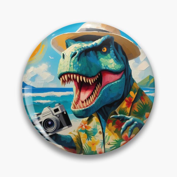 Item preview, Tourist T-Rex: King of the Tropics designed and sold by TrexAmbassador.