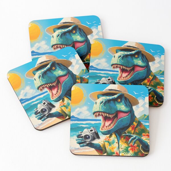 Item preview, Tourist T-Rex: King of the Tropics designed and sold by TrexAmbassador.