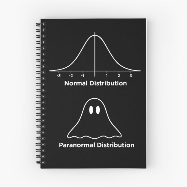 Item preview, Normal Distribution Paranormal Distribution Math Humor designed and sold by JackCurtis1991.