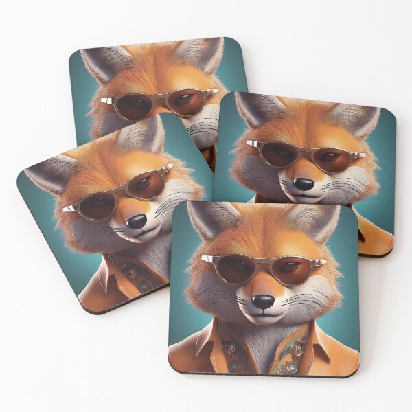 Item preview, Don't Forget Your Glasses - Fox Fresh Street Chic designed and sold by Becky-Poppins.