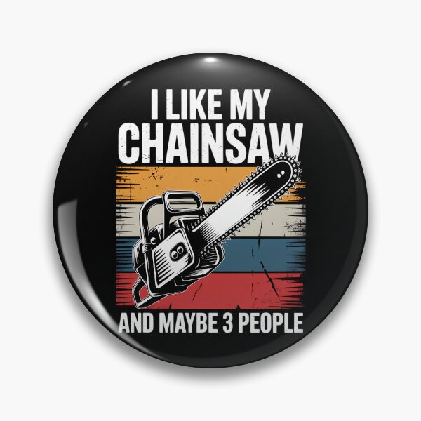 Item preview, Chainsaw Carpentry Funny Joke designed and sold by blueyeeti.