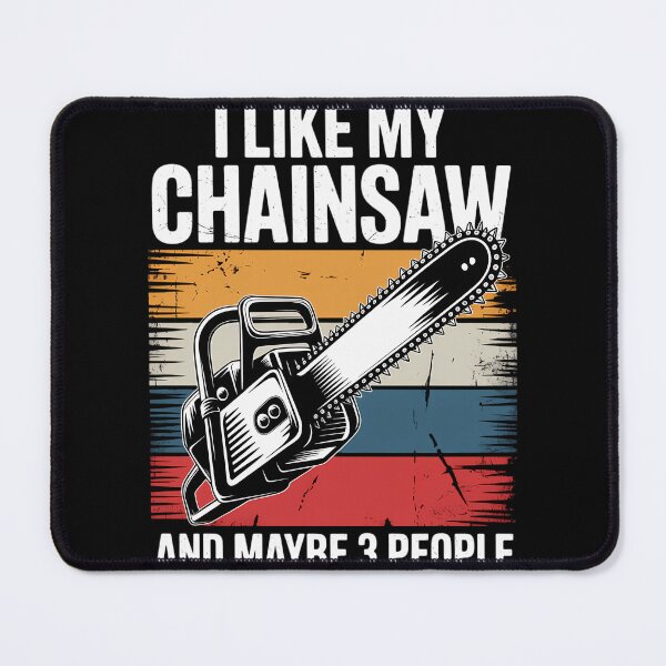 Item preview, Chainsaw Carpentry Funny Joke designed and sold by blueyeeti.