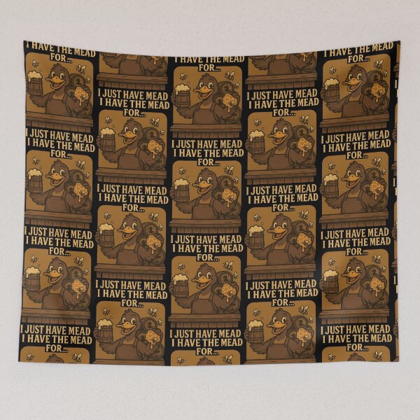 Item preview, Funny Mead Duck Tavern T-Shirt – I Just Have Mead designed and sold by TeeTimeTreasure.