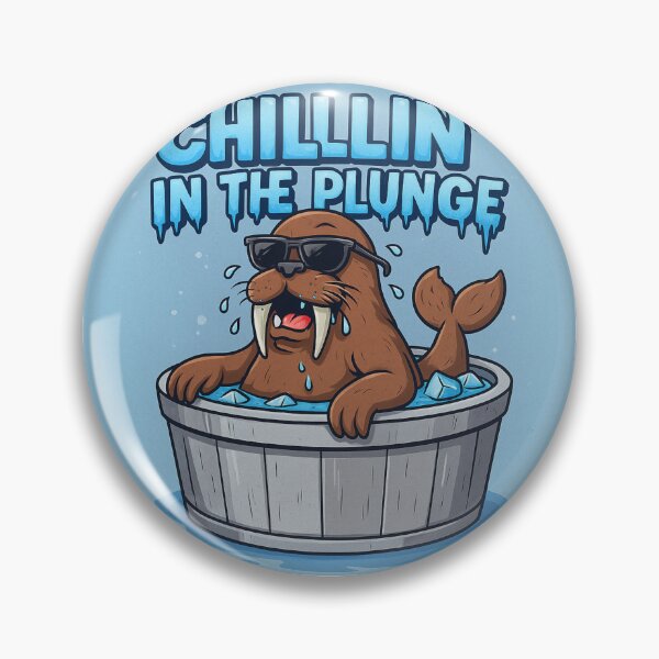 Item preview, Cold Plunge Crew- Ice Bath & Wellness Lifestyle Design designed and sold by InkEchoStudio.
