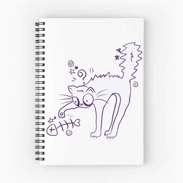 Item preview, funky cat designed and sold by designsbyk4it.
