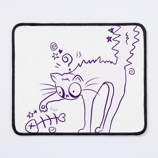 Item preview, funky cat designed and sold by designsbyk4it.