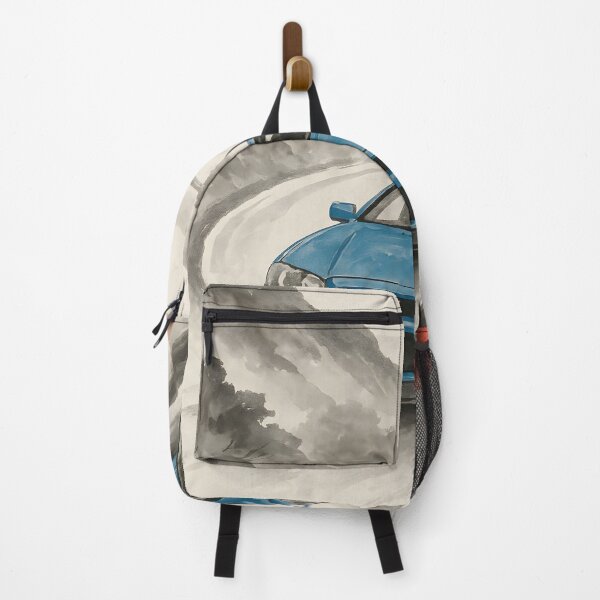 Item preview, JDM Mountain Attack – Japanese Ink Style Artwork on Mountain Pass designed and sold by SakuraSpeed.