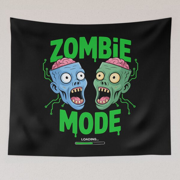 Item preview, Cool Zombie Halloween designed and sold by blueyeeti.
