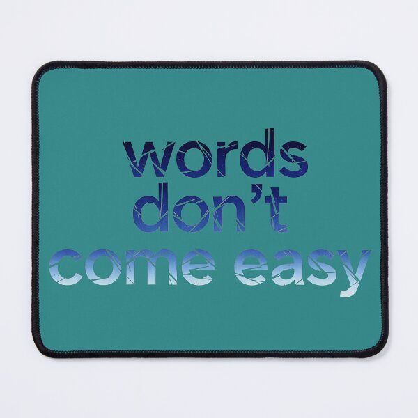 Item preview, When words fail designed and sold by Majorprint.