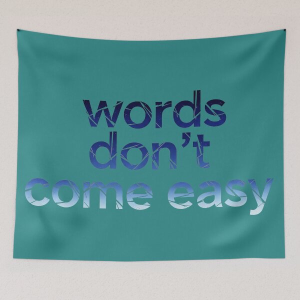 Item preview, When words fail designed and sold by Majorprint.