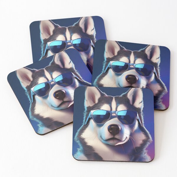 Item preview, Don't Forget Your Glasses - Husky Hype Arctic Streetwear designed and sold by Becky-Poppins.