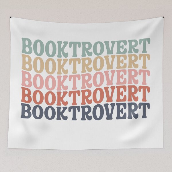 Item preview, Booktrovert – Introvert Book Lover Quote designed and sold by artcultreone.