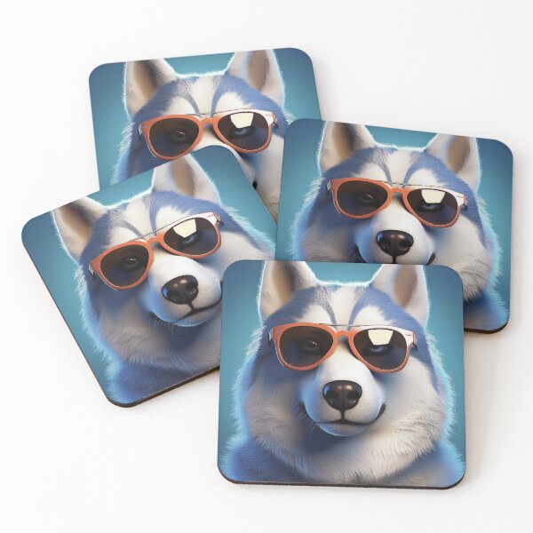 Item preview, Don't Forget Your Glasses - Husky Arctic Streetwear designed and sold by Becky-Poppins.