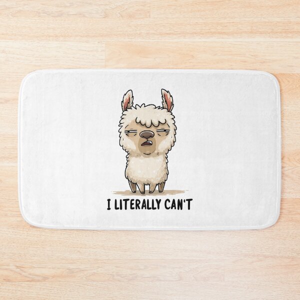 Item preview, Funny Meme - I Literally Can't - Exasperated Llama Mood designed and sold by hamishby.