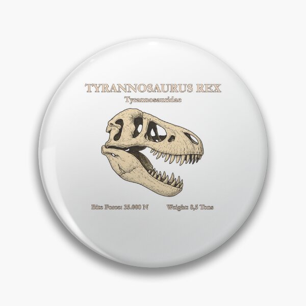Item preview, Tyrannosaurus Rex – Vintage Dinosaur Skull Illustration designed and sold by SlatoMato.