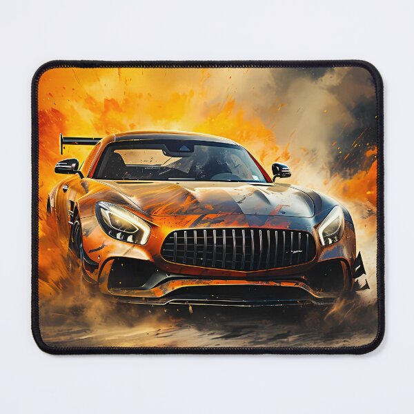 Item preview, Explosive Track Car Powers in Intense Blaze designed and sold by RevUpDesign.