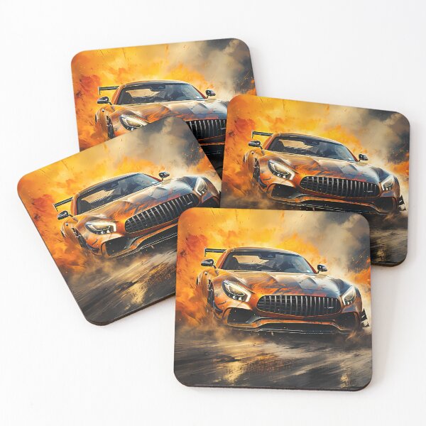 Item preview, Explosive Track Car Powers in Intense Blaze designed and sold by RevUpDesign.