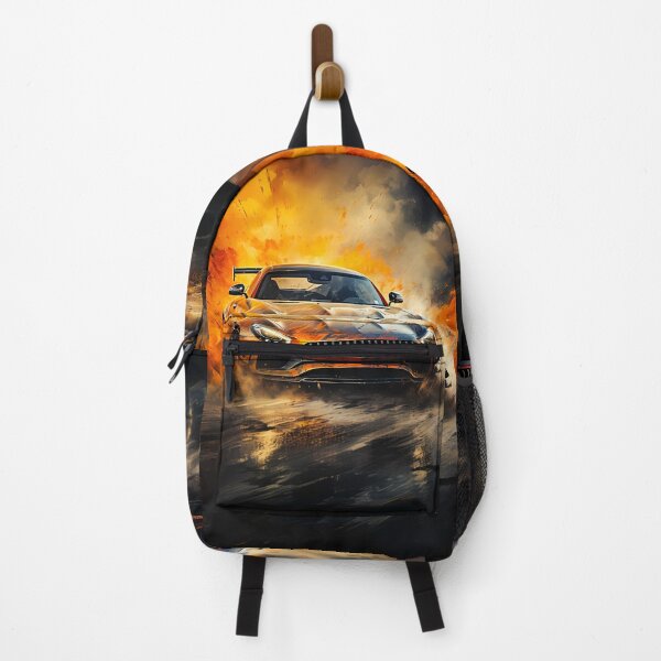 Item preview, Explosive Track Car Powers in Intense Blaze designed and sold by RevUpDesign.