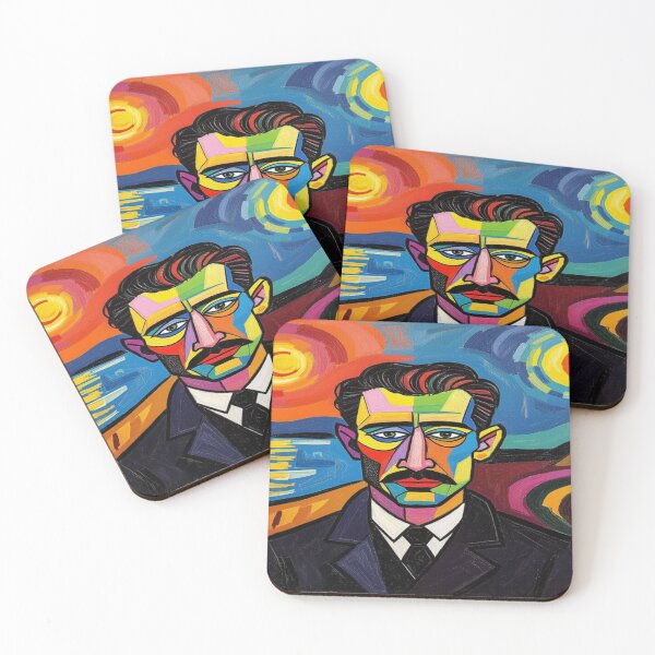 Item preview, Faces of Duality – Day & Night in Portrait Style with Colors, Shapes & Soul designed and sold by FotoworldEdel.