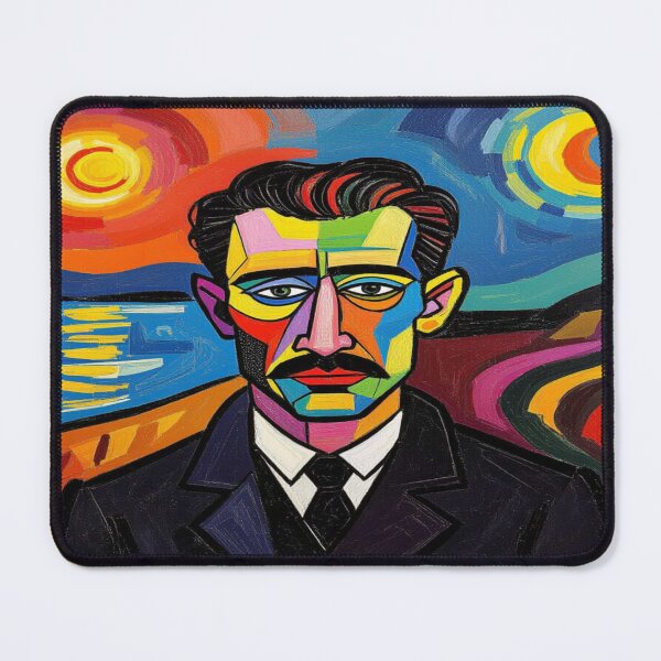 Item preview, Faces of Duality – Day & Night in Portrait Style with Colors, Shapes & Soul designed and sold by FotoworldEdel.