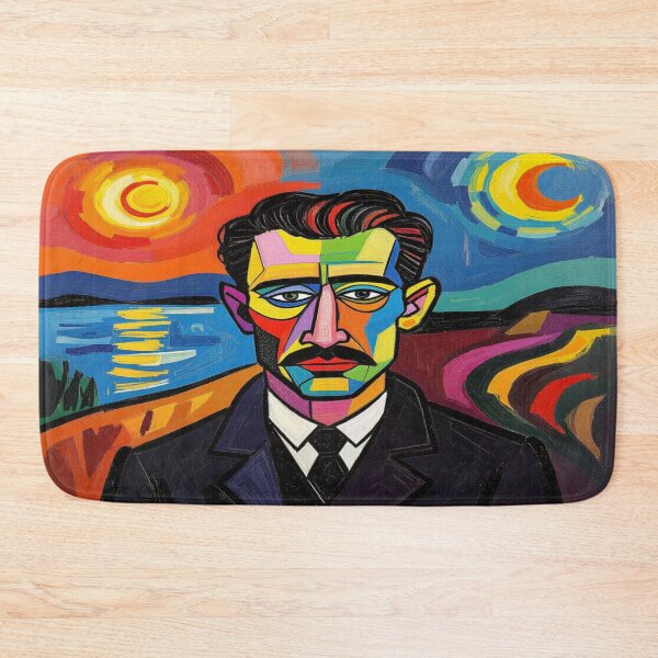 Item preview, Faces of Duality – Day & Night in Portrait Style with Colors, Shapes & Soul designed and sold by FotoworldEdel.