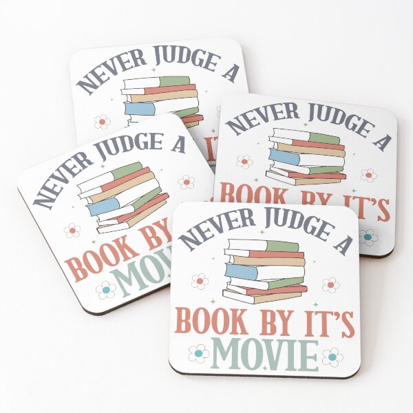 Item preview, Never Judge a Book by Its Movie – Funny Book Lover Quote designed and sold by artcultreone.