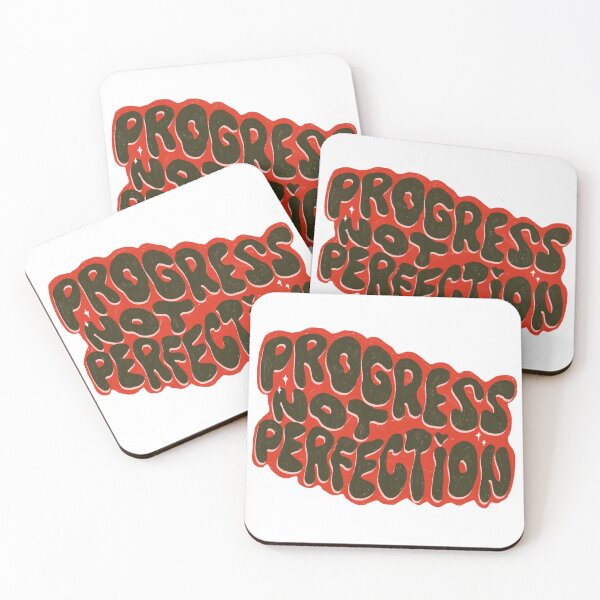Item preview, Progress not perfection designed and sold by pinkyfish1010.
