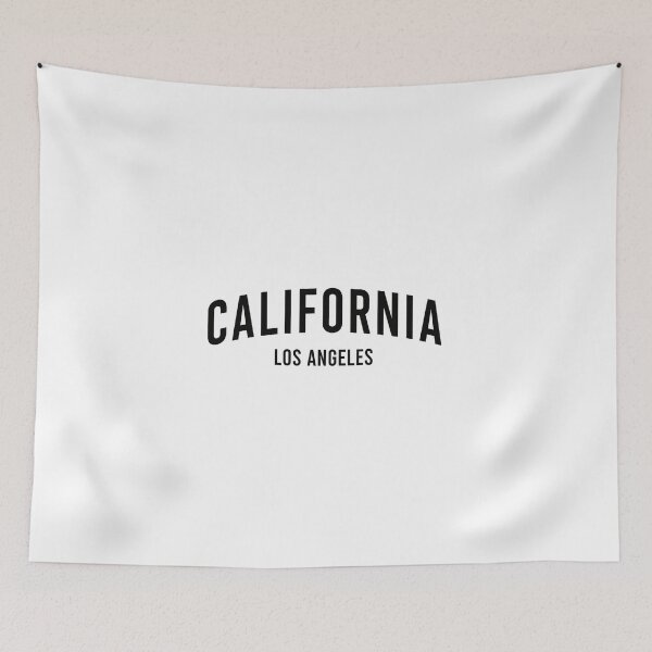 Item preview, California Los Angeles Arched Text Shirt – Minimal Retro Design designed and sold by TATAKRUB.