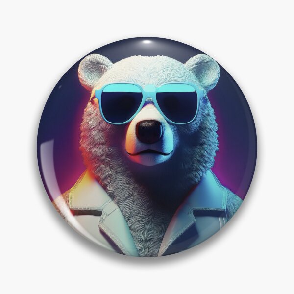 Item preview, Don't Forget Your Glasses - Bear Boss Wild Street Cool designed and sold by Becky-Poppins.