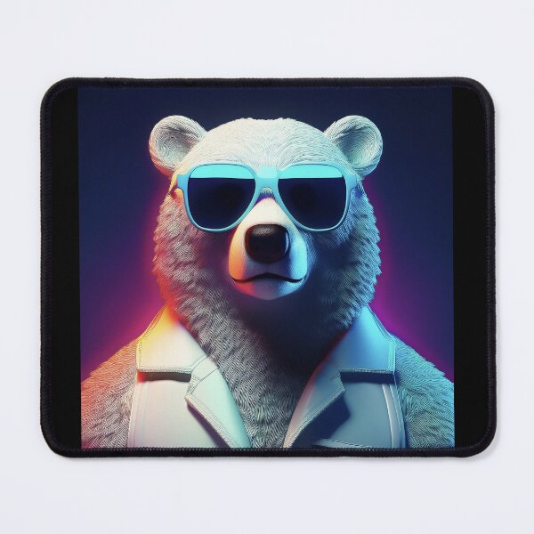 Item preview, Don't Forget Your Glasses - Bear Boss Wild Street Cool designed and sold by Becky-Poppins.