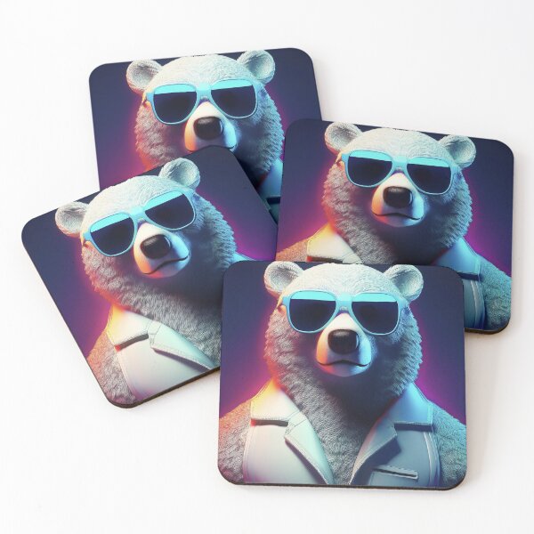Item preview, Don't Forget Your Glasses - Bear Boss Wild Street Cool designed and sold by Becky-Poppins.