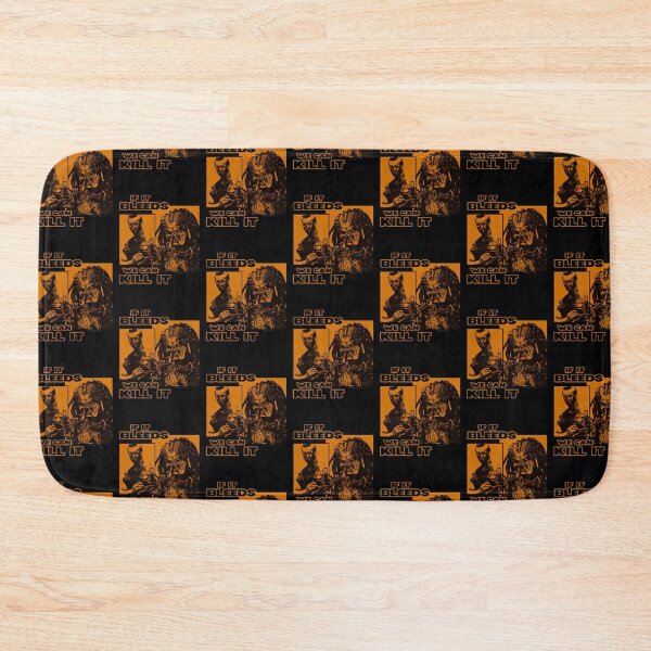Item preview, IF IT BLEEDS PREDATOR SCHWARZENEGGER PRINT ALEX SCOTT designed and sold by Campbell0395.