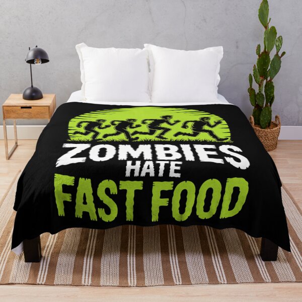 Item preview, Fast Food Runner Marathon Running Funy Halloween designed and sold by blueyeeti.