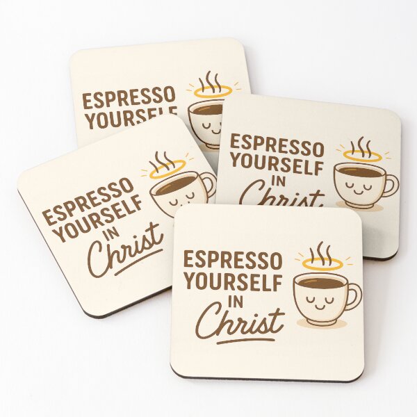 Item preview, Espresso Yourself In Christ  designed and sold by WildlyRootedInk.