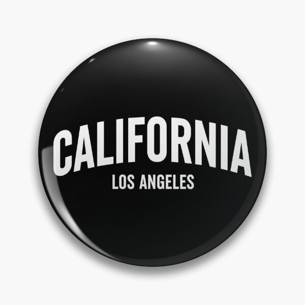 Item preview, California Los Angeles Arched Text Shirt – Minimal Retro Design designed and sold by TATAKRUB.
