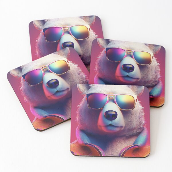 Item preview, Don't Forget Your Glasses - Bear Boss Street Cool designed and sold by Becky-Poppins.