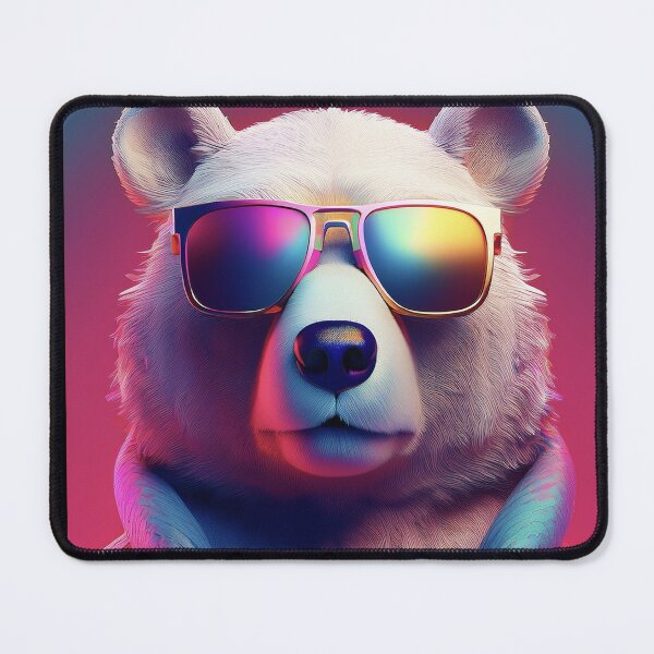 Item preview, Don't Forget Your Glasses - Bear Boss Street Cool designed and sold by Becky-Poppins.