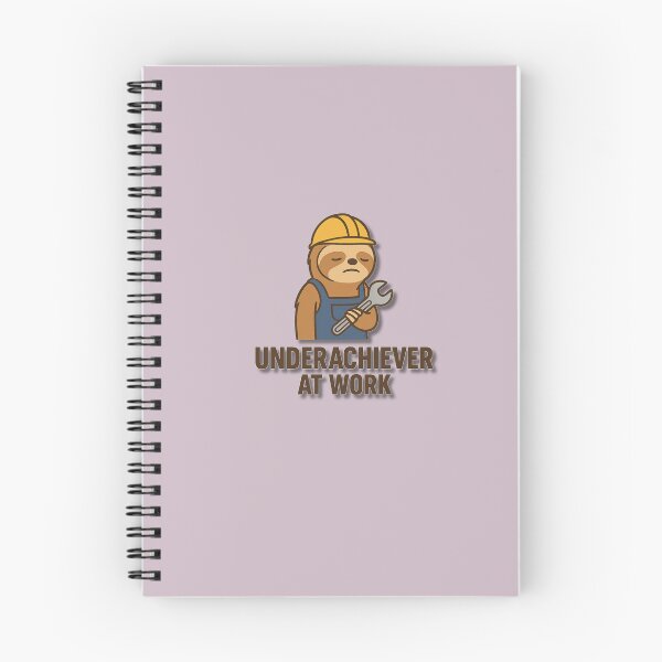 Item preview, Underachiever at Work – Lazy Sloth Funny Work Attitude Design designed and sold by konthai.familyart.