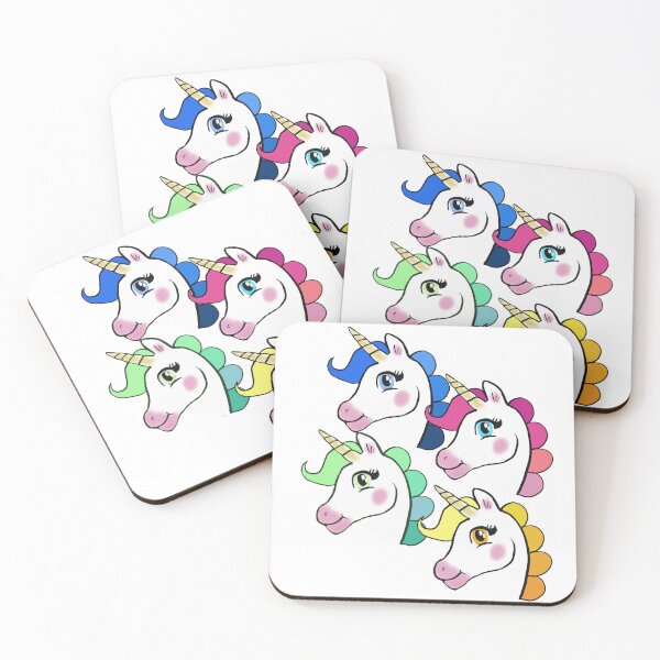 Item preview, Face Painter Rainbow Unicorns designed and sold by Sbomber73.