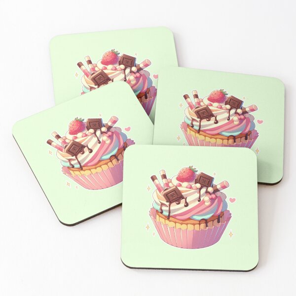 Item preview, Anime Cake – Colorful Kawaii Dessert | Cute Manga Style Food designed and sold by Sugar Wisdom .