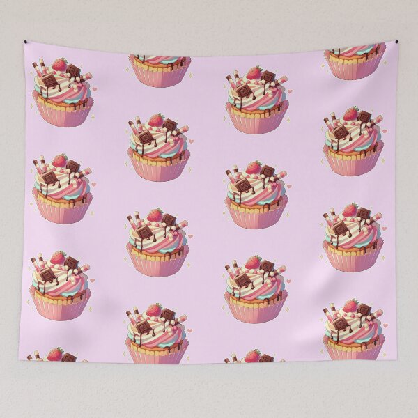 Item preview, Anime Cake – Colorful Kawaii Dessert | Cute Manga Style Food designed and sold by Sugar Wisdom .