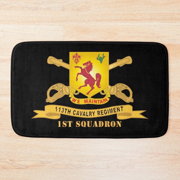 Item preview, Army  - 113th Cavalry Regiment - DUI w Br - Ribbon - 1st Squadron X 300 designed and sold by Military Insignia Products.