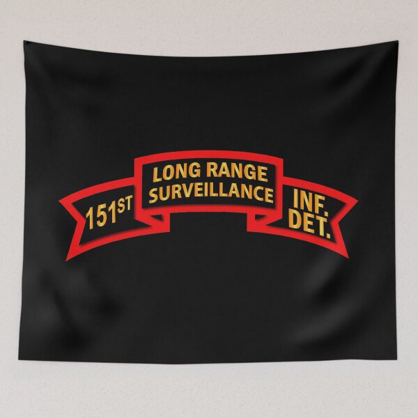 Item preview, SOF - 151st Inf - LRSU Scroll - Surveillance X 300 designed and sold by Military Insignia Products.