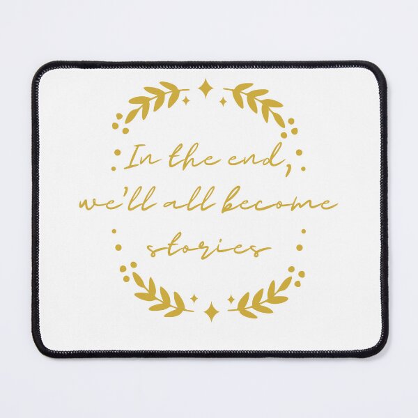 Item preview, We'll Become Stories - Margaret Atwood - Quote designed and sold by MadeinAugust13.