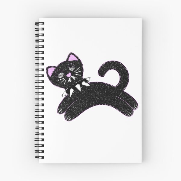 Item preview, Black Cat Stitched Embroidery  designed and sold by creamings0da.