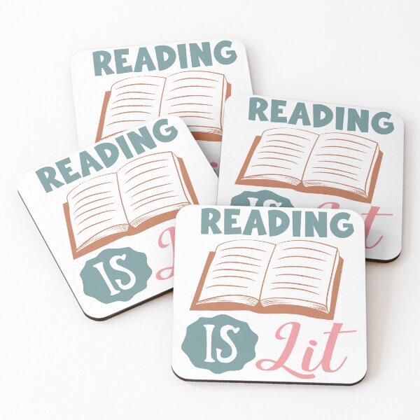 Item preview, Reading Is Lit – Trendy Book Lover Quote designed and sold by artcultreone.