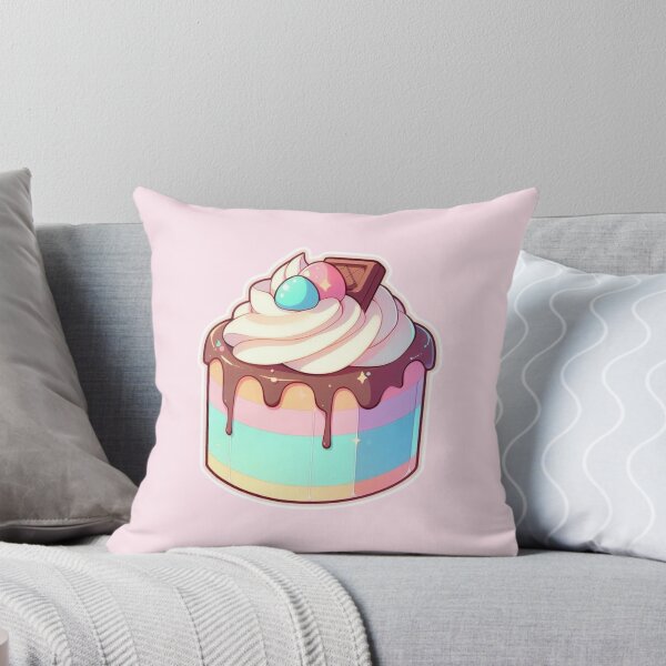 Item preview, Anime Cake – Colorful Kawaii Dessert | Cute Manga Style Food designed and sold by Sugar Wisdom .