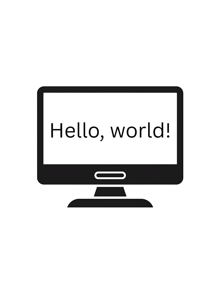 Thumbnail 3 of 3, Scarf, Hello, World! Classic Programmer Design designed and sold by thecodingcorner.